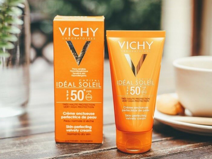 Kem chống nắng Vichy Ideal Soleil SPF 50 Face Dry Touch