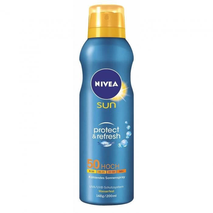 Kem chống nắng dạng xịt Nivea Sun Protect & Refresh Sun Spray