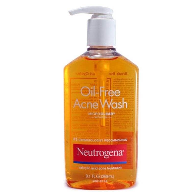 sản phẩm rửa mặt của Neutrogena Oil – Free Acne Wash