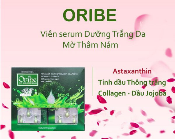 Serum oribe được chiết xuất từ các thành phần thiên nhiên lành tính.