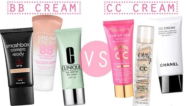 Một số gợi ý BB và CC Cream để bạn lựa chọn. - phân biệt bb cream và cc cream