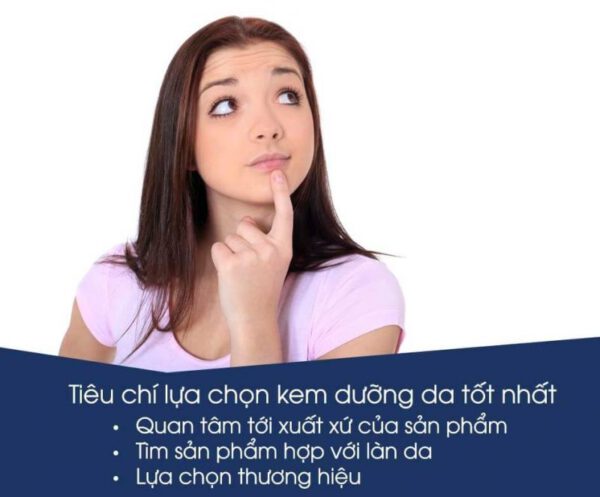 Tiêu chí lựa chọn kem dưỡng trắng da ban đêm an toàn.