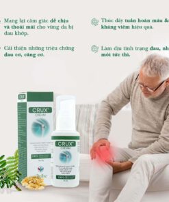 Công dụng của kem thoa Crux