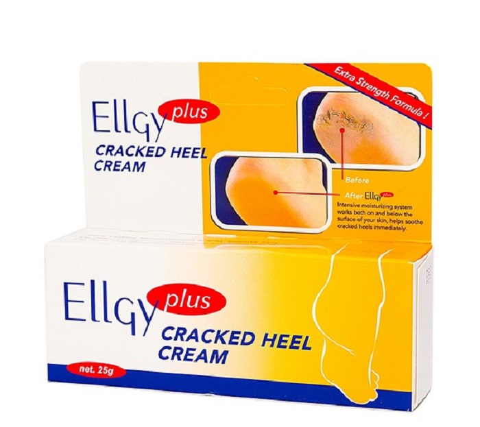 Ellgy là dòng kem trị nứt da chân chứa thành phần Saccharide isomerate, dịch chiết Portulaca.