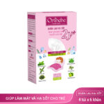 Khăn lau hạ sốt Oribebe 2+
