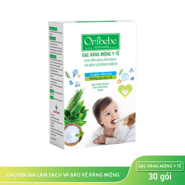 Sản phẩm gạc răng miệng y tế Oribebe