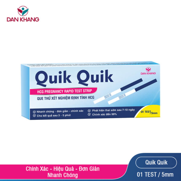 Que thử thai Quik Quik