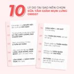 Sữa tắm ngừa mụn Oriss
