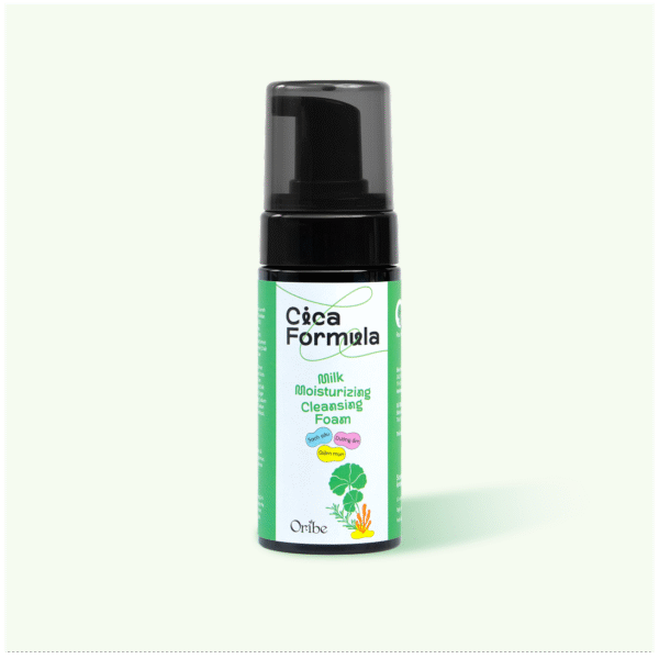 Sữa Rửa Mặt Rau Má Dạng Bọt Oribe Cicaformula 120ml