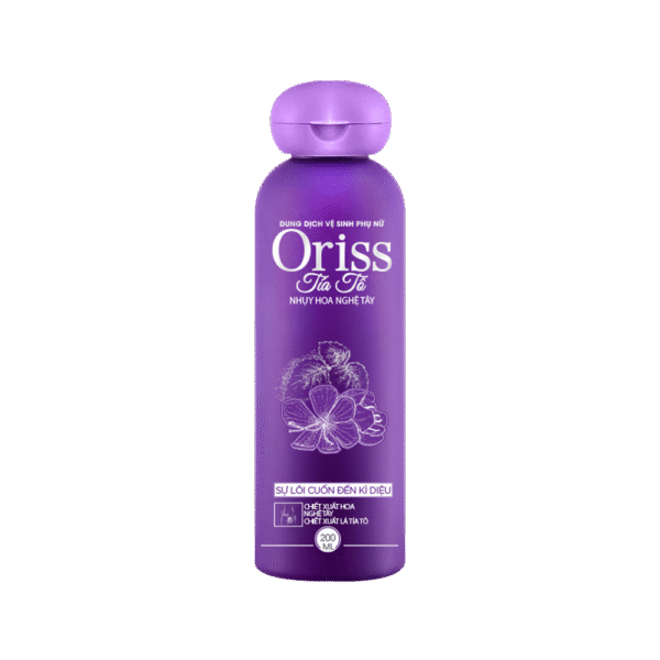 Dung Dịch Vệ Sinh Phụ Nữ Oriss Tía Tô Làm Sạch Dịu Nhẹ 200ml