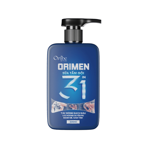 Sữa Tắm Gội 3 In 1 Orimen Hương Nước Hoa Cao Cấp 220ml