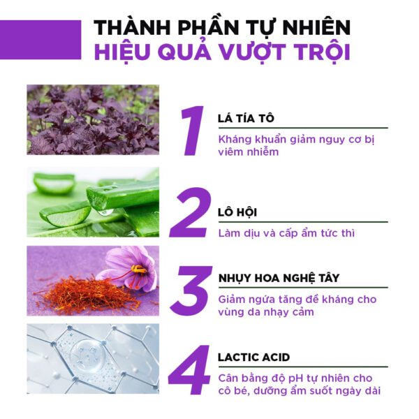 Dung Dịch Vệ Sinh Phụ Nữ Oriss Tía Tô Làm Sạch Dịu Nhẹ 200ml