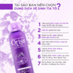 Dung Dịch Vệ Sinh Phụ Nữ Oriss Tía Tô Làm Sạch Dịu Nhẹ 200ml