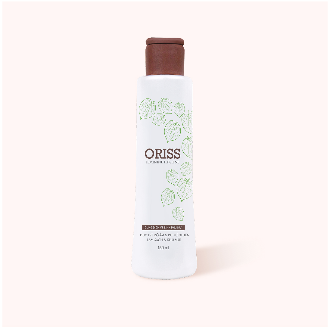 Dung Dịch Vệ Sinh Phụ Nữ Oriss Trầu Không Làm Sạch Dịu Nhẹ Khử Mùi Giảm Nấm Ngứa 150ml