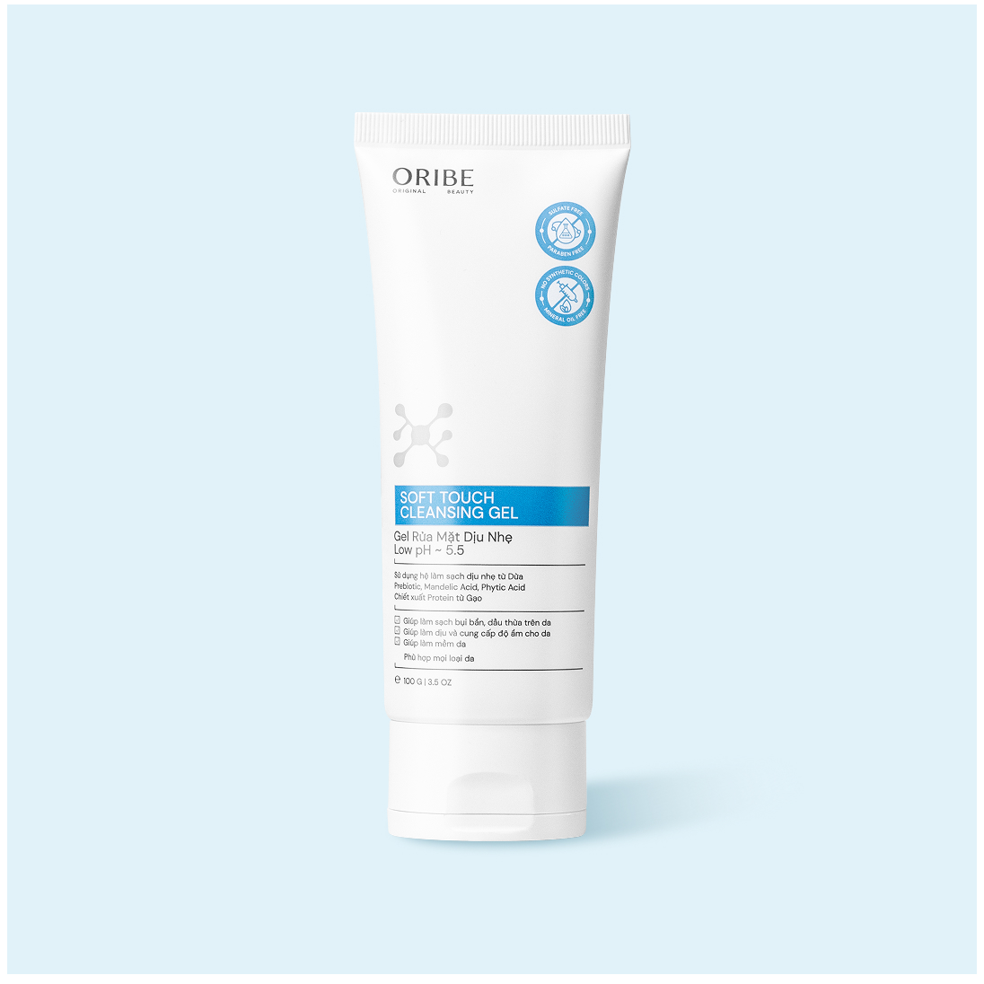 SOFT TOUCH CLEANSING GEL ORIBE - Gel rửa mặt dịu nhẹ Oribe 50g/ 100g