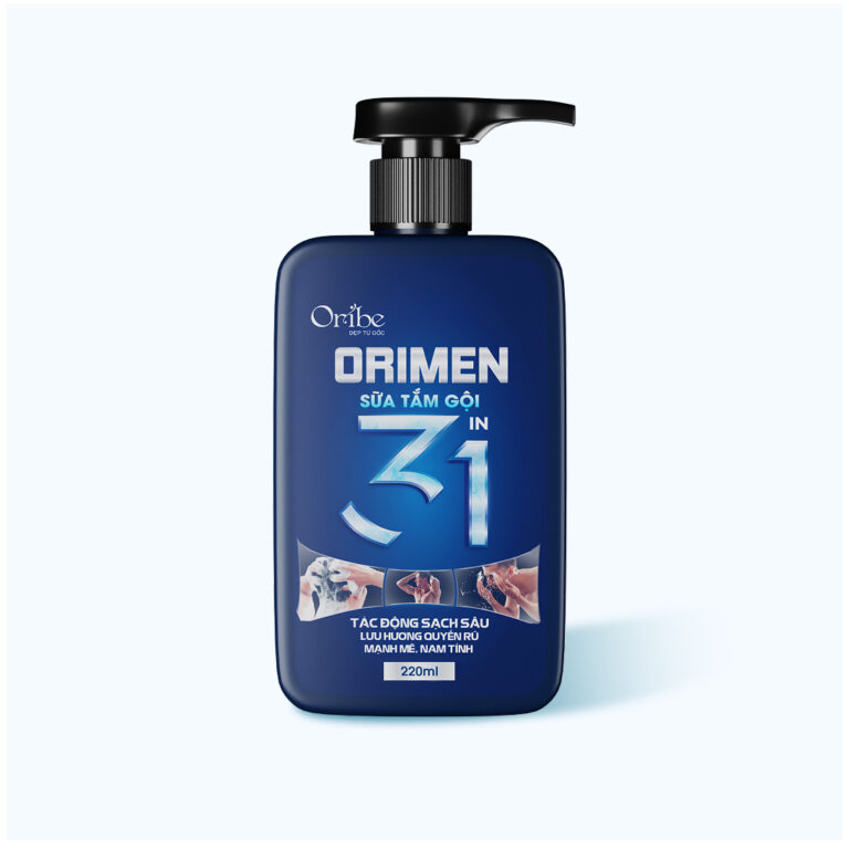 Sữa Tắm Gội 3 In 1 Orimen Hương Nước Hoa Cao Cấp 220ml