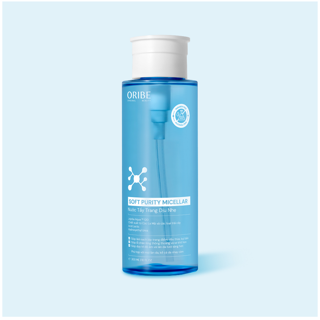 SOFT PURITY MICELLAR - Nước tẩy trang dịu nhẹ giúp làm sạch bụi bẩn, dầu thừa
