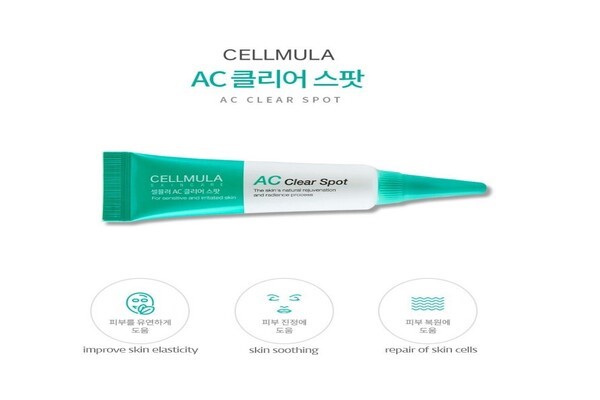 AC clear spot có chứa lưu huỳnh hữu cơ và rau má hiệu quả trong trị mụn đầu đen