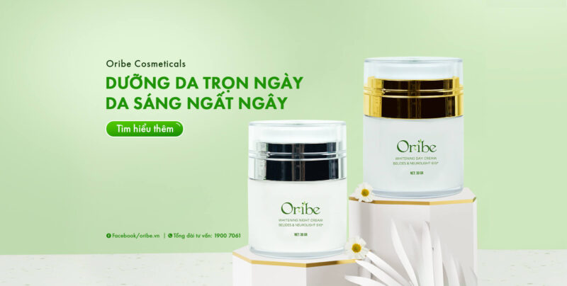 Bộ đôi dưỡng trắng da ngày đêm Oribe