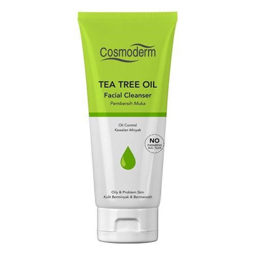 Cosmoderm Tea Tree Oil Facial Cleanser - sữa rửa mặt tràm trà