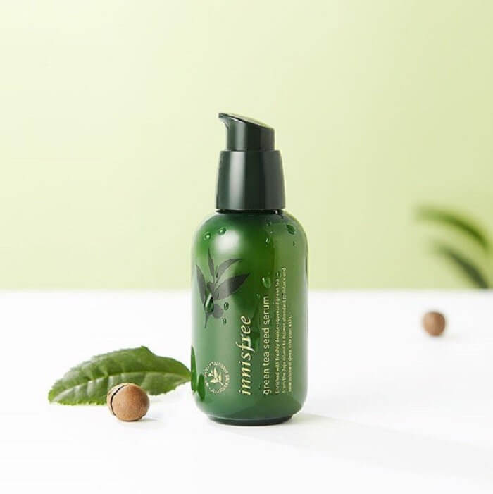 Serum Innisfree The Green Tea Seed phù hợp với da dầu mụn