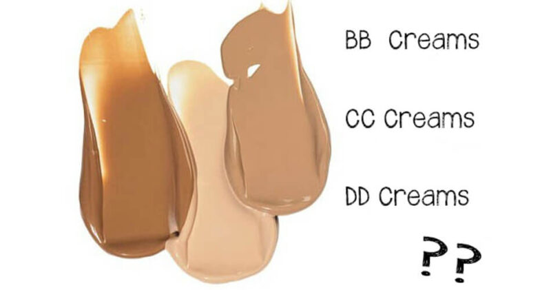Phân biệt BB Cream, CC Cream và DD Cream