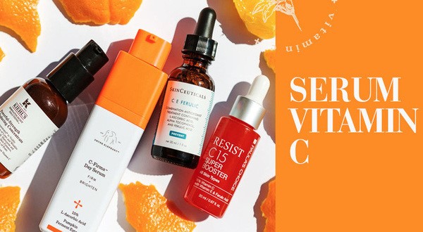 Sản phẩm serum vitamin C