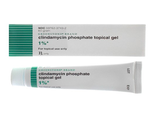 Sản phẩm trị mụn chứa Clindamycin phosphate 1% - có thai có dùng được kem trị mụn