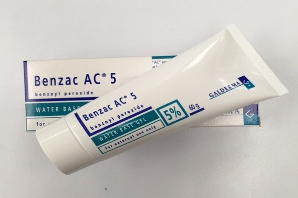 Sản phẩm trị mụn chứa thành phần Benzoyl peroxide - kem trị mụn mủ