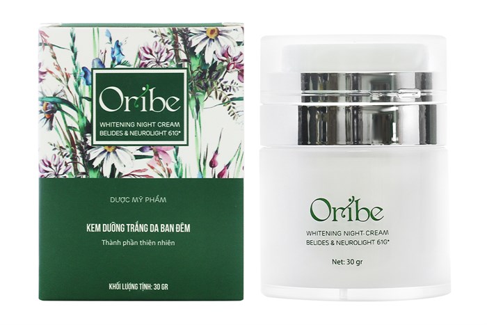 Kem dưỡng trắng da Oribe ban đêm thấm nhanh và không gây nhờn rít