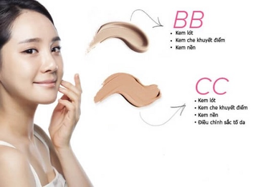 Ưu điểm của BB và CC Cream